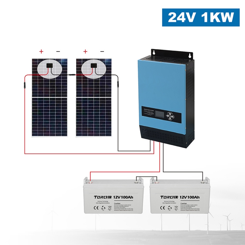 1KW Solar Power Home System